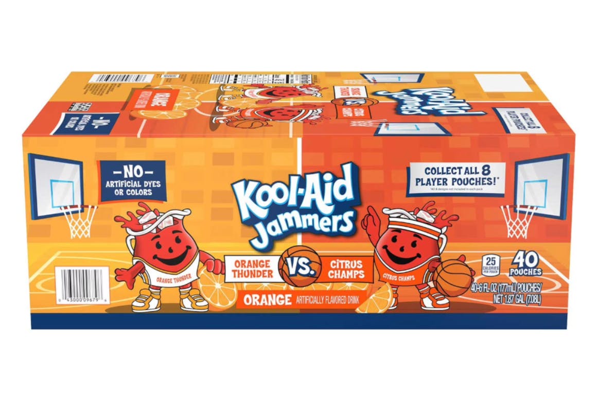 Kool-Aid Jammers Pouches 40-Pack