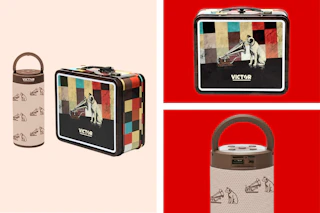 Victor Speaker with matching lunchbox