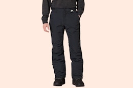 Men's Water-Resistant Insulated Snow Pants B08618LZMM