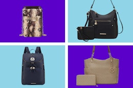 MKF Collection Labor Day Sale: $49 Shoulder Bag Set, $20 Phone Crossbody card image