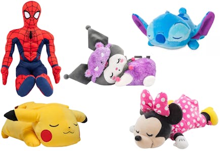Kids' Character Plush Pillows