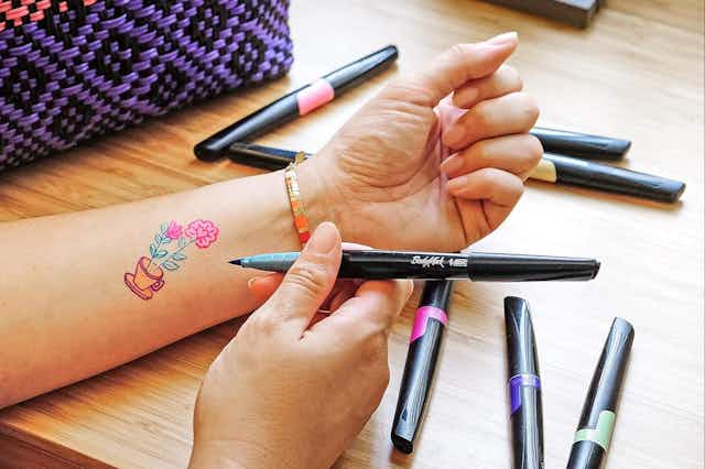 Bic Temporary Tattoo Markers, as Low as $18.99 on Amazon  card image