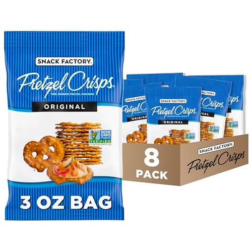 Snack Factory Pretzel Crisps 8-Pack
