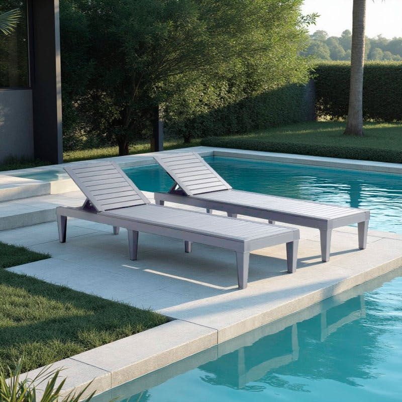 Nestl Outdoor Chaise Lounge Chair