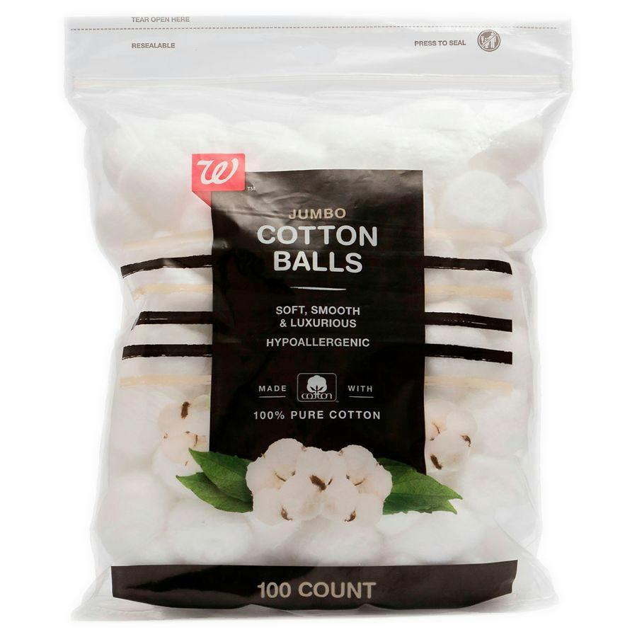 2 Walgreens Cotton Balls Bags