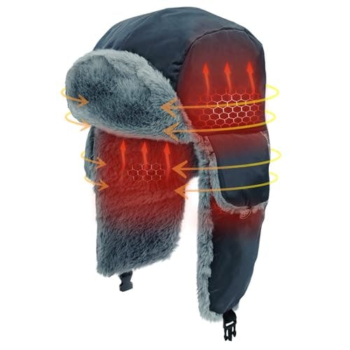 Adult Heated Trapper Hat