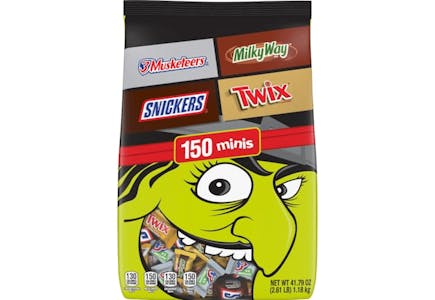 2 Mars Halloween Candy Variety Packs
