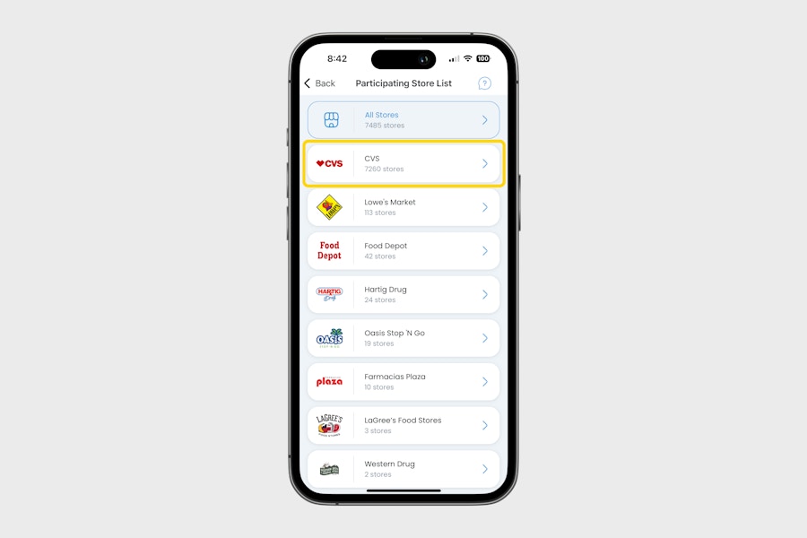 Coupon24-App-Participating-Stores-CVS