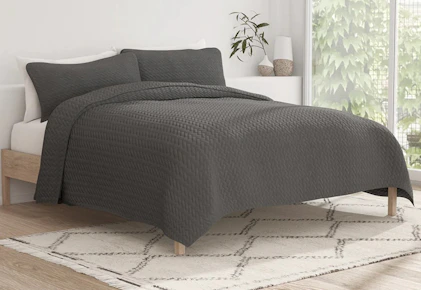Linens & Hutch Solid Quilt Set