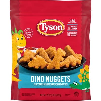 2 Tyson Dino Nuggets Bags