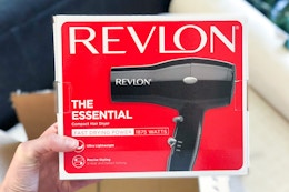 Lowest Price Ever — This Revlon Travel Hair Dryer Is Only $8.15 on Amazon card image