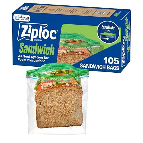 Ziploc Sandwich & Snack Bags