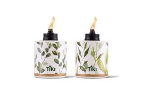 Tiki Tabletop Torch Set
