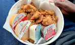 KFC bucket of the day - 24 nuggets and 4 sauces