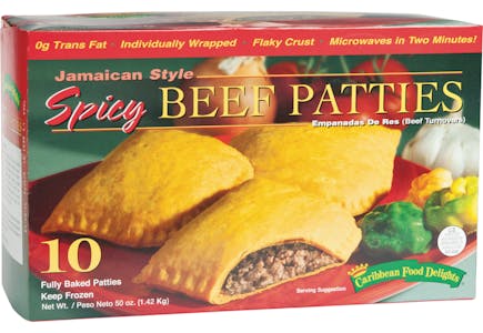 Caribbean Food Delights Beef Patties