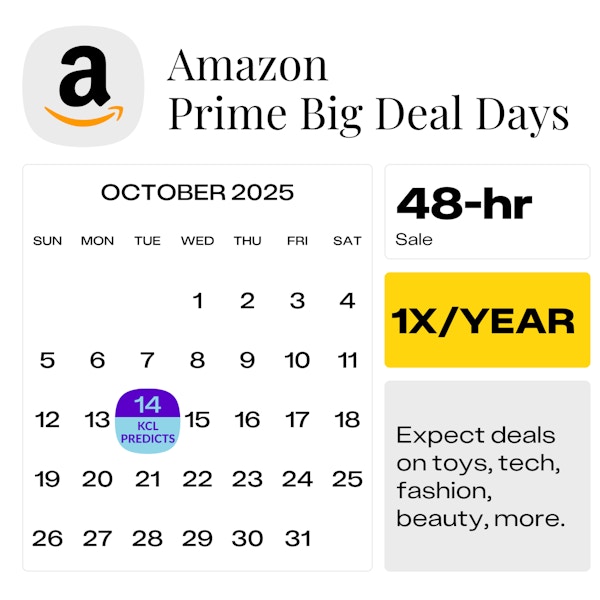 Amazon Prime Big Deal Days — October 2025