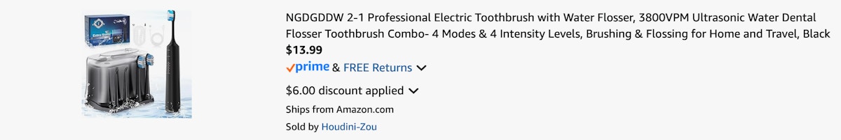 Amazon electric toothbrush 2025 2