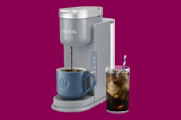 This Keurig K-Iced Coffee Maker Is Only $60 at QVC (Reg. $100) card image