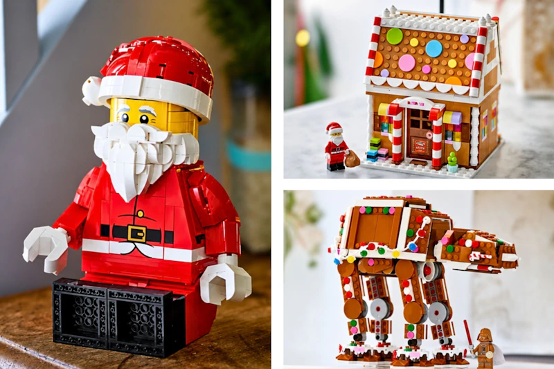 Lego sets available on QVC (all holoday-themed)