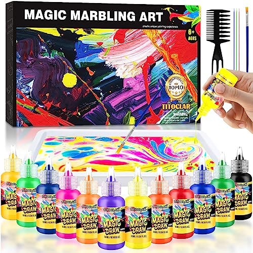 Water Marbling Paint Kit