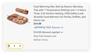 Food Warming Mat