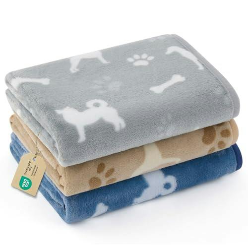 Bedsure Dog Blanket 3-Pack
