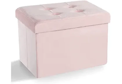 Velvet Ottoman