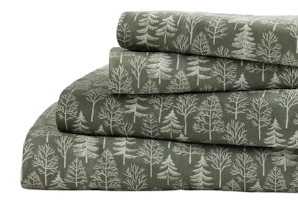 Cuddl Duds Queen Flannel Sheet Set