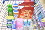 walgreens groceries in shopping cart