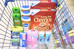 walgreens groceries in shopping cart