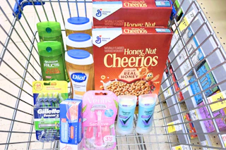 walgreens groceries in shopping cart
