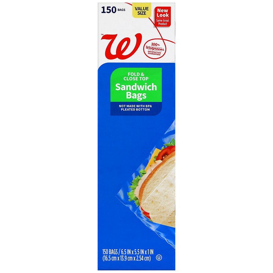 Walgreens Sandwich Bags