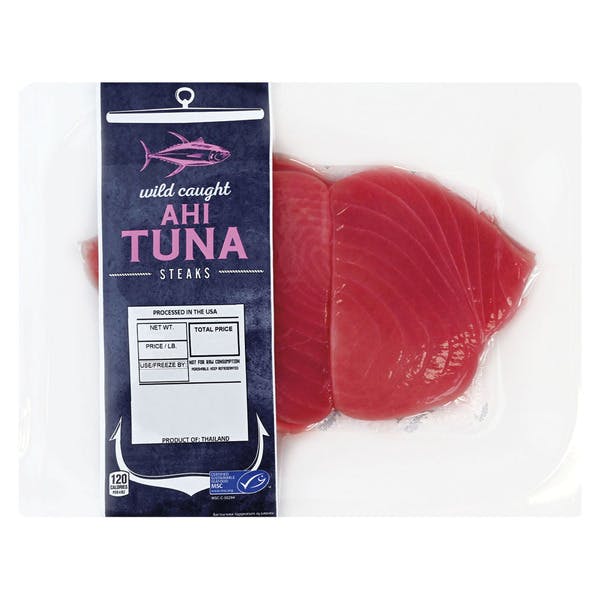 Ahi Tuna Steaks, per lb