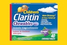 a box of allergy medicine