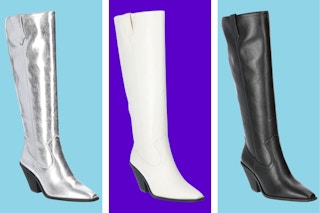 walmart scoop tall western boots collage