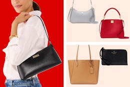 Double Stack Codes at Kate Spade Outlet: $61 Crossbody, $21 Wristlet, More card image