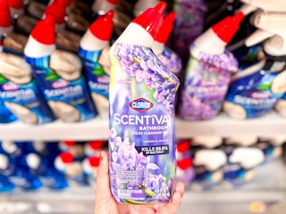 Clorox Scentiva Toilet Bowl Cleaner in cleaning isle of Walmart