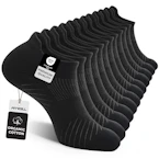 Men's Athletic Ankle Socks 6-Pack
