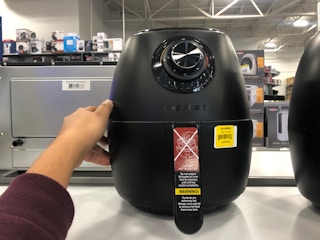 air fryer on display