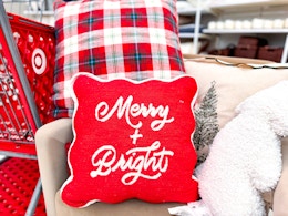 Threshold Holiday Throw Pillows, Starting at $11.40 at Target (Reg. $20+) card image