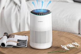 This Air Purifier Is Just $20 After an Amazon Coupon and a Promo Code card image