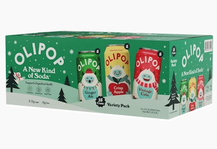 Olipop Soda Holiday Variety 15-Pack