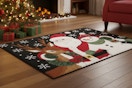 kohl's christmas rugs