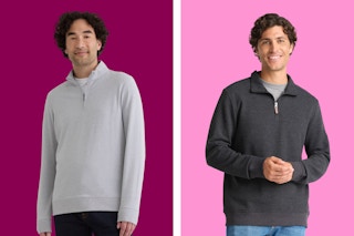 george mens quarter zip walmart