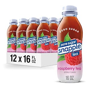 Snapple Zero Sugar Raspberry Tea 12-Pack