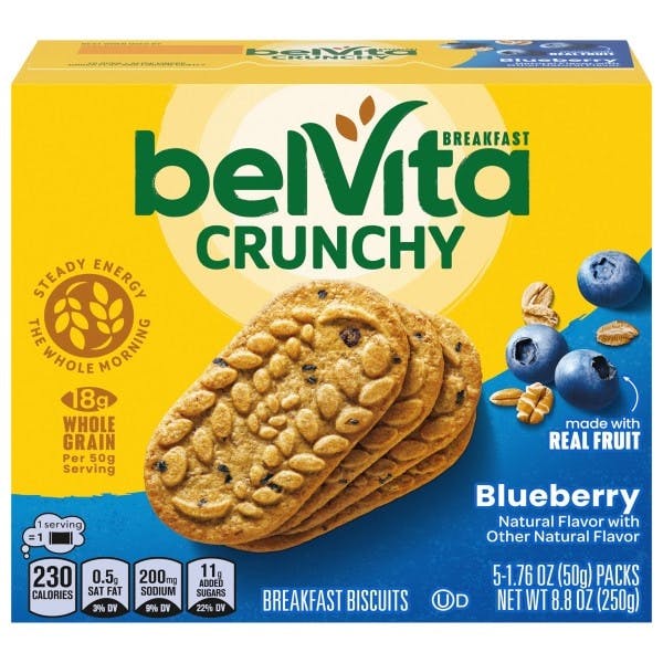 2 BelVita Breakfast Biscuits
