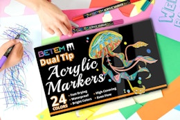 24 Acrylic Markers B0DQL534VW