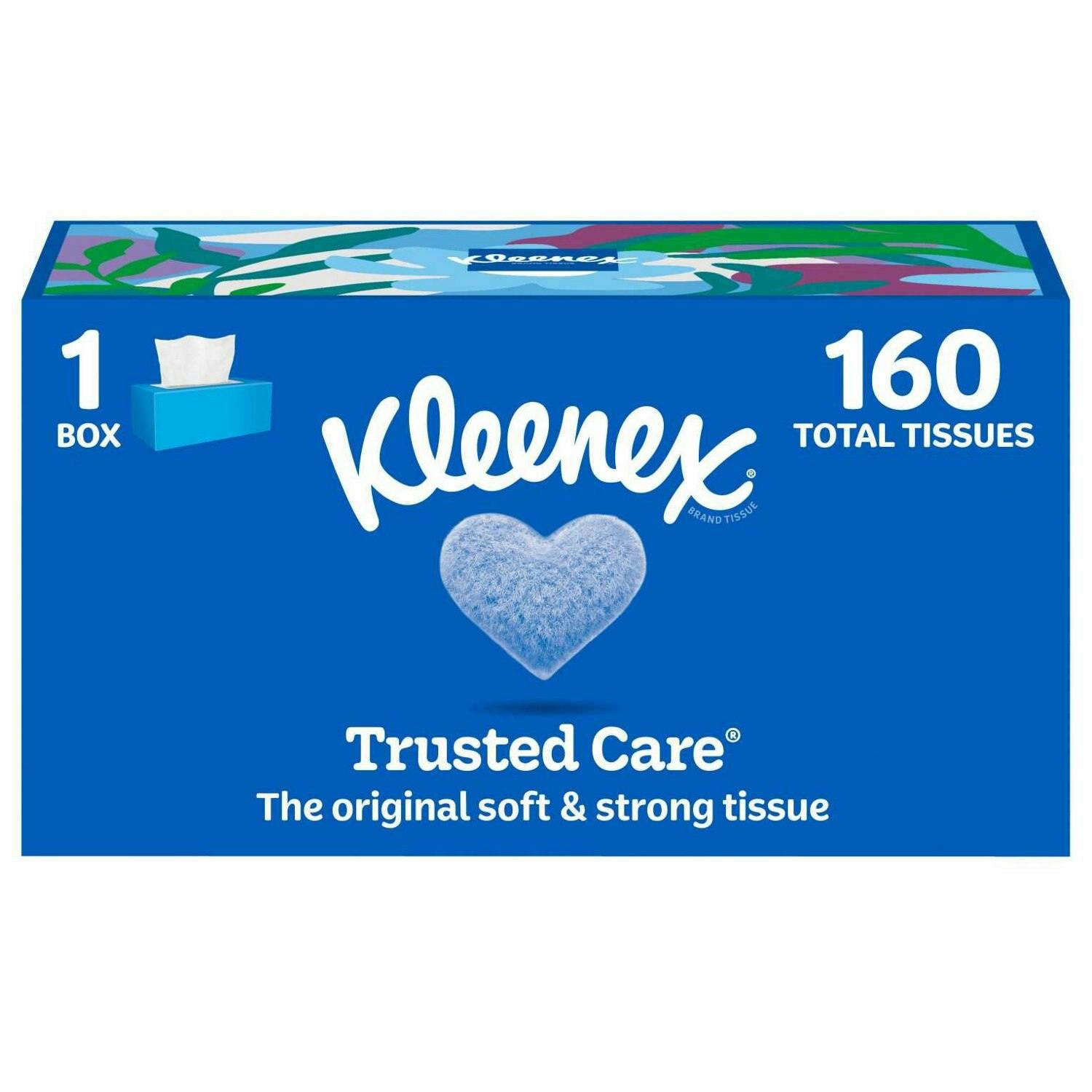 2 Kleenex Facial Tissue Boxes