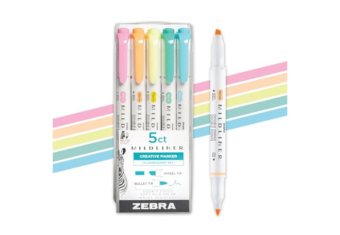 Zebra Pen Dual-Tip Highlighters