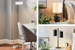 Three lamps from Hampton Bay at The Home Depot